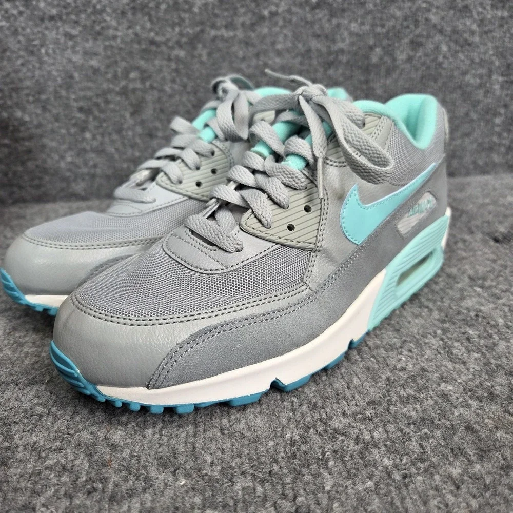 Nike Air Max 90 Essential Wolf Grey Photo Blue Women's 9.5 616730-011